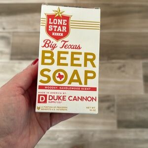 New Duke Cannon Lone Star Beer Big Texas Beer Soap